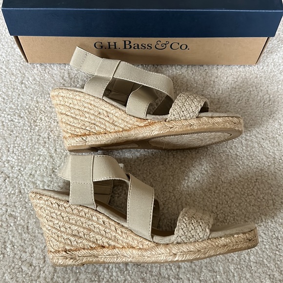 Vtg GHBass&Co-Ryann Natural Womens Shoes - Picture 5 of 12